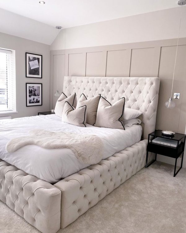 Molan luxury designer ottoman bed